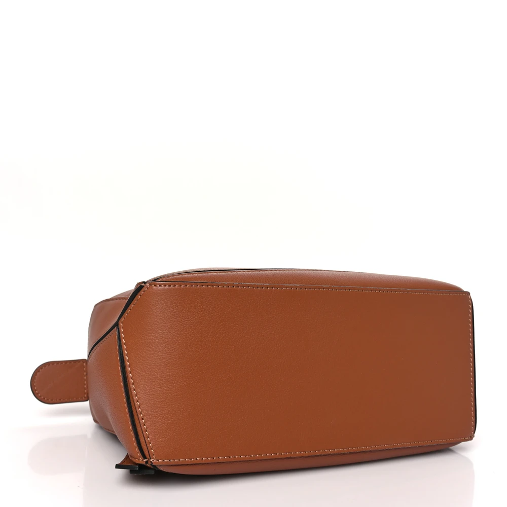 Mirror Quality Replica of Loewe Small Puzzle Bag in Tan Leather - Image 6