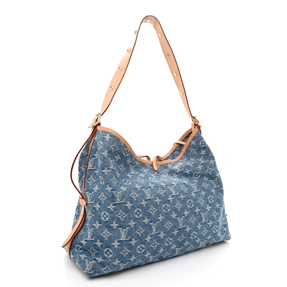Replica Handbags You’ll Love – Louis Vuitton Denim Carryall MM - Image 3