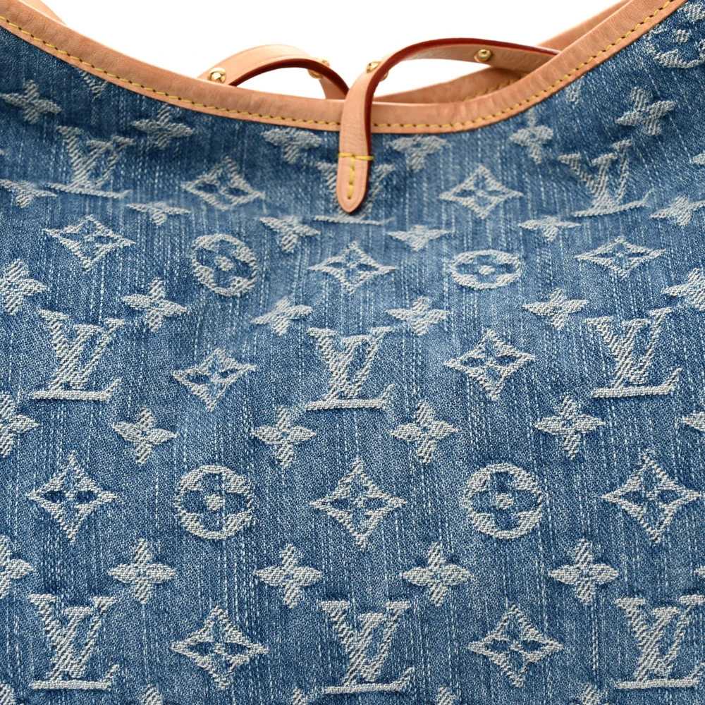 Replica Handbags You’ll Love – Louis Vuitton Denim Carryall MM - Image 8