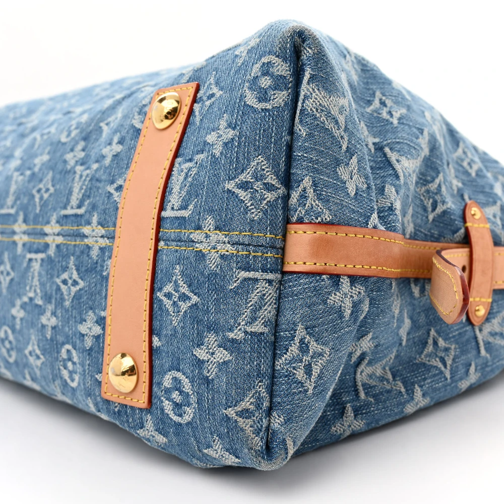 Replica Handbags You’ll Love – Louis Vuitton Denim Carryall MM - Image 5
