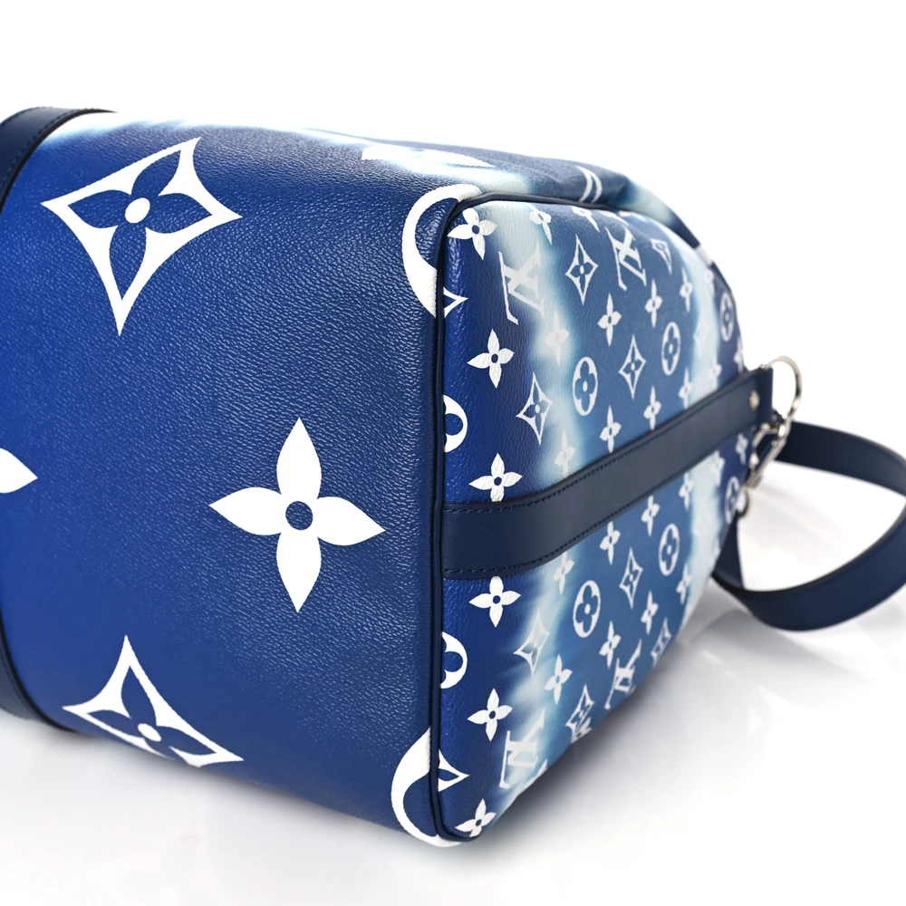 Superfake Louis Vuitton Handbags – Blue Monogram Escale Keepall - Image 5