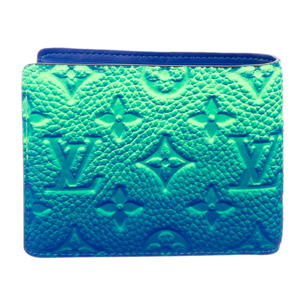 Mirror Quality Replica Louis Vuitton Blue/Green Slender NM - Image 2