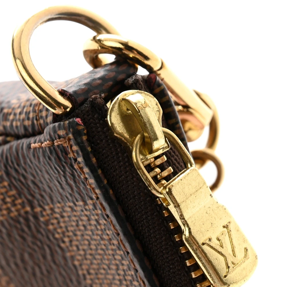 Replica Louis Vuitton Mini Pochette with Gold Hardware - Image 7