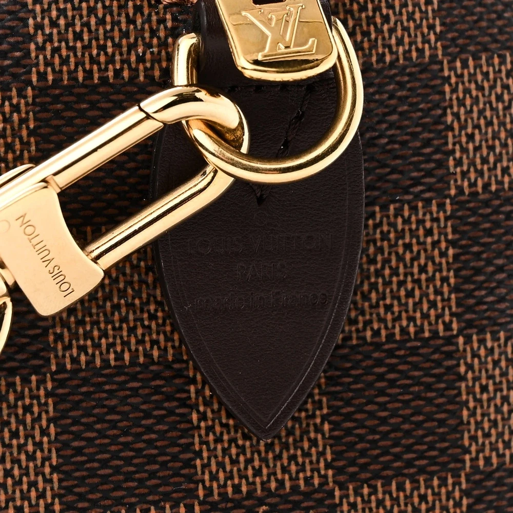 Louis Vuitton Damier Ebene Canvas Speedy 20 Mirror Quality Replica - Image 2