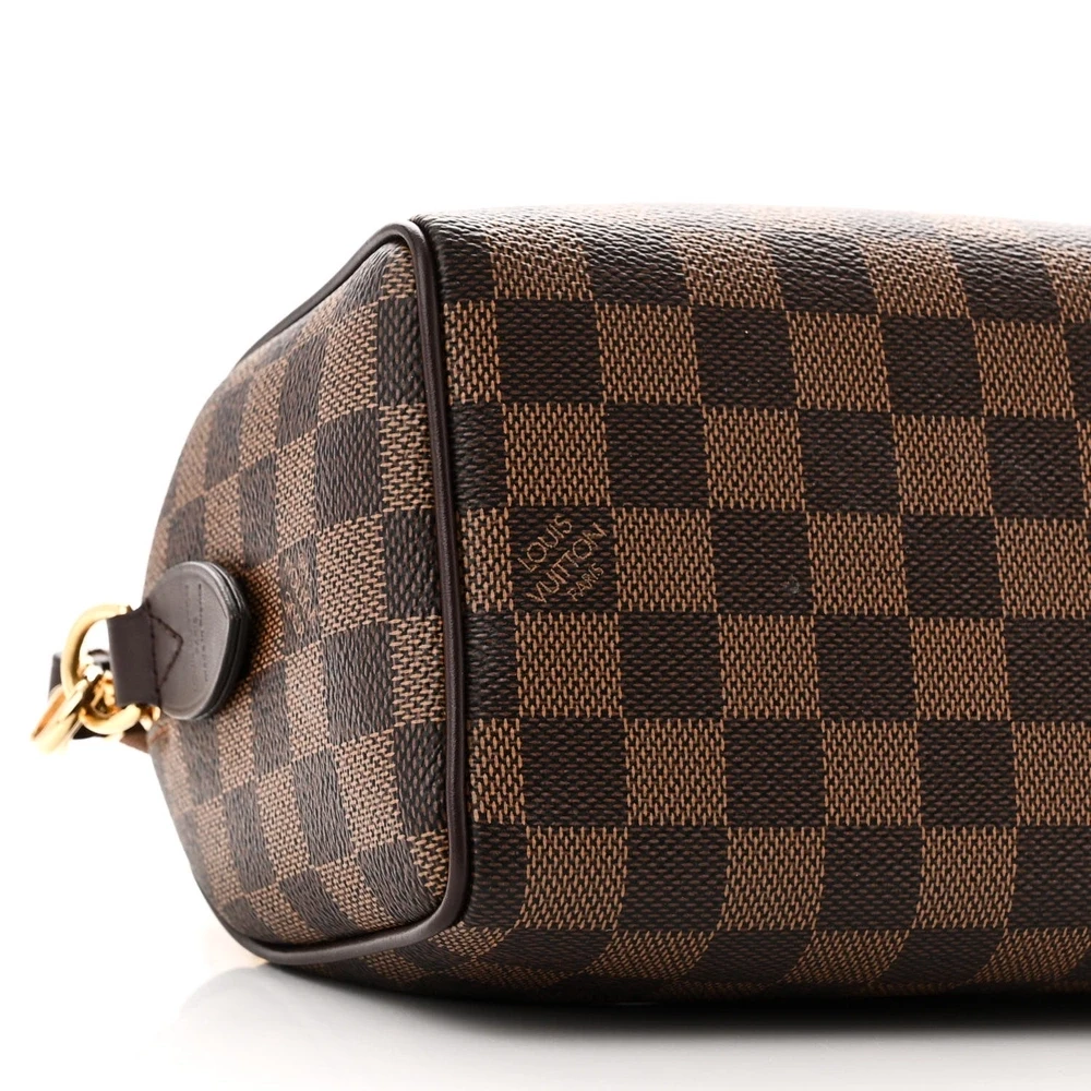 Louis Vuitton Damier Ebene Canvas Speedy 20 Mirror Quality Replica - Image 4