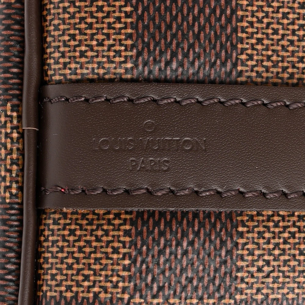 Louis Vuitton Damier Ebene Speedy Replica with Gold Hardware - Image 2