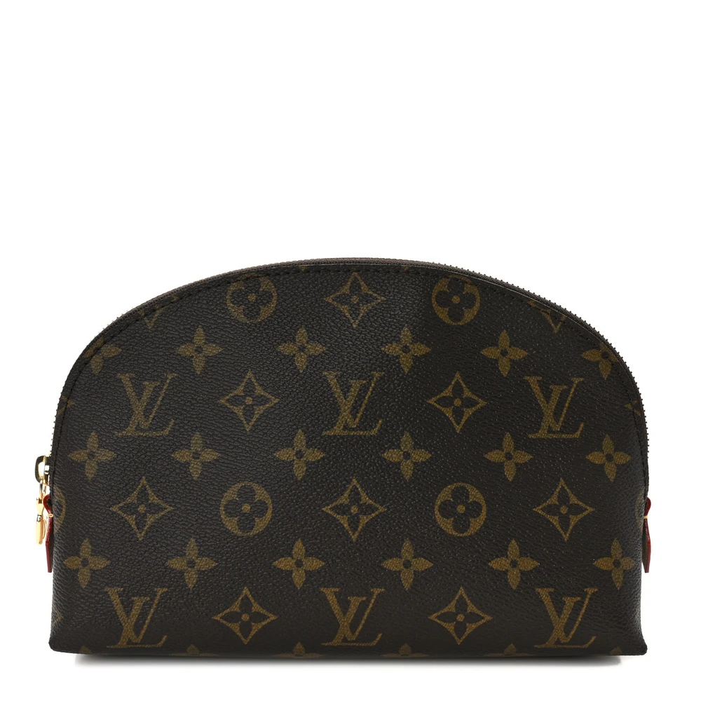 Louis Vuitton Monogram Canvas Cosmetic Pouch GM Front replica handbags