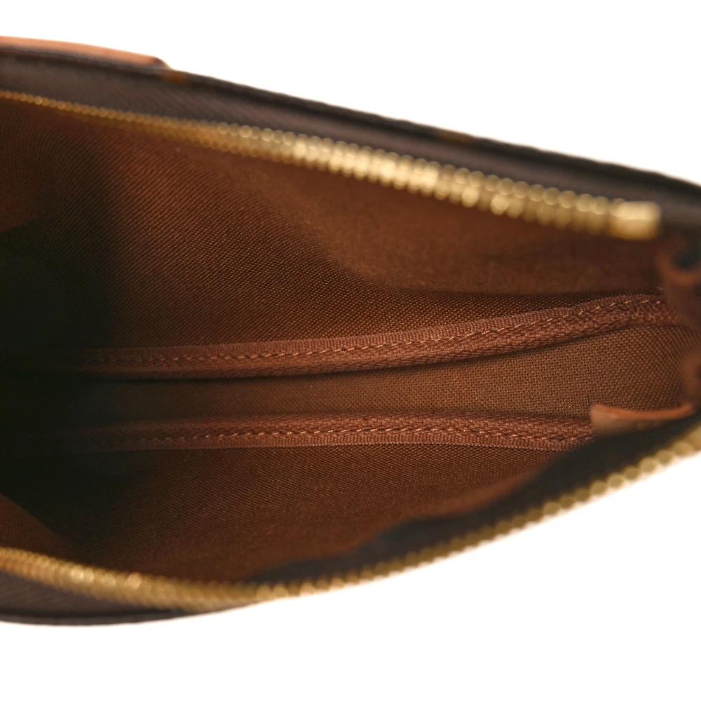 LV Monogram Canvas Multi Pochette Accessories Mini Pochette Gold Reps - Image 5