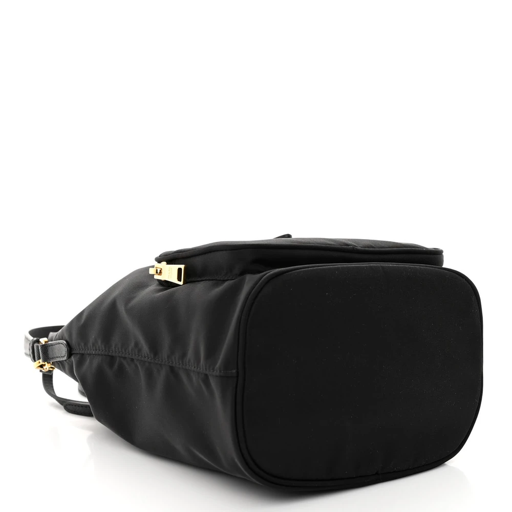 Prada Black Saffiano Leather Mini Bucket Bag – Mirror Quality Replica - Image 6