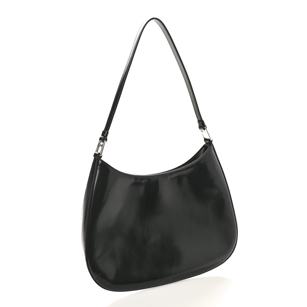 Prada Black Cleo Shoulder Bag Replica - Mirror Quality Handbag - Image 3