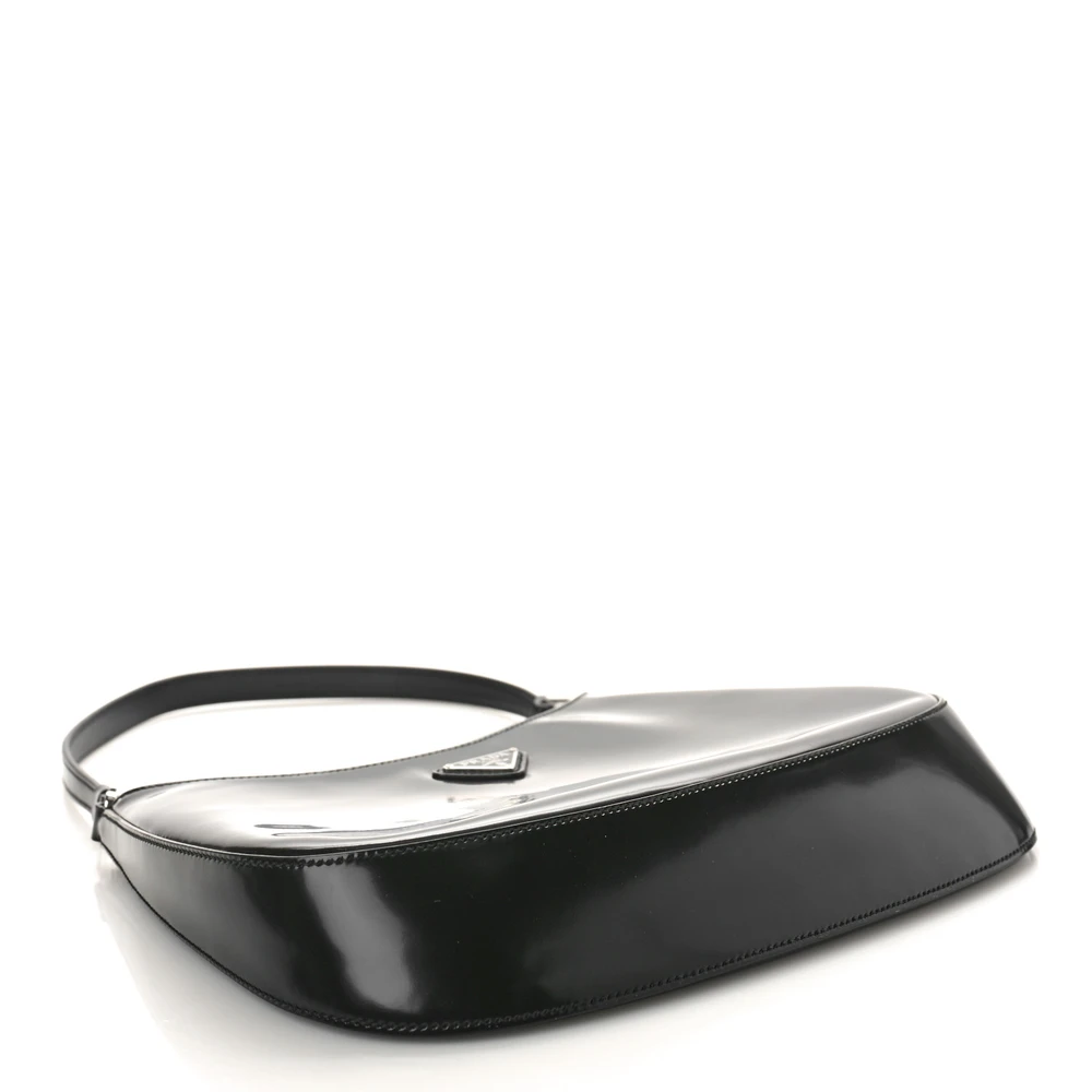 Prada Black Cleo Shoulder Bag Replica - Mirror Quality Handbag - Image 6
