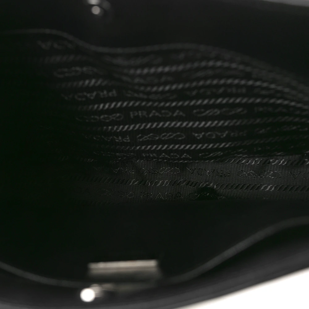 Prada Black Cleo Shoulder Bag Replica - Mirror Quality Handbag - Image 7