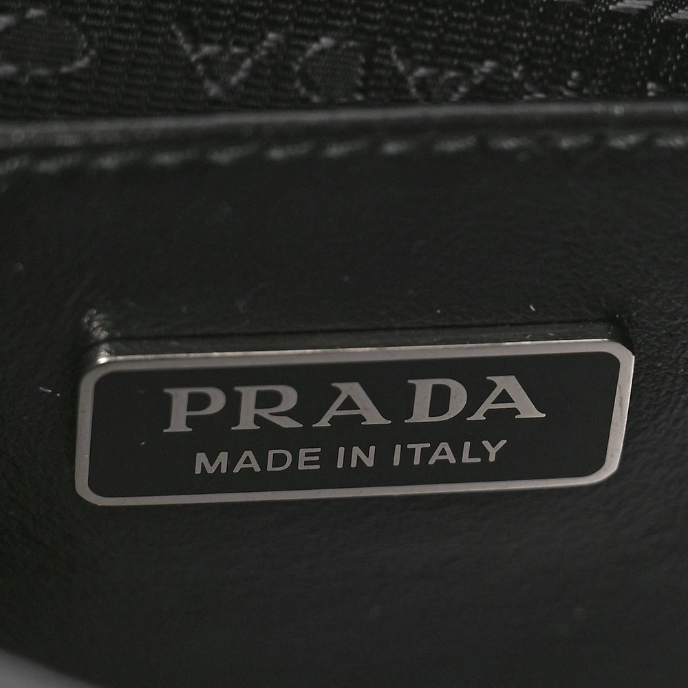 Prada Black Cleo Shoulder Bag Replica - Mirror Quality Handbag - Image 2