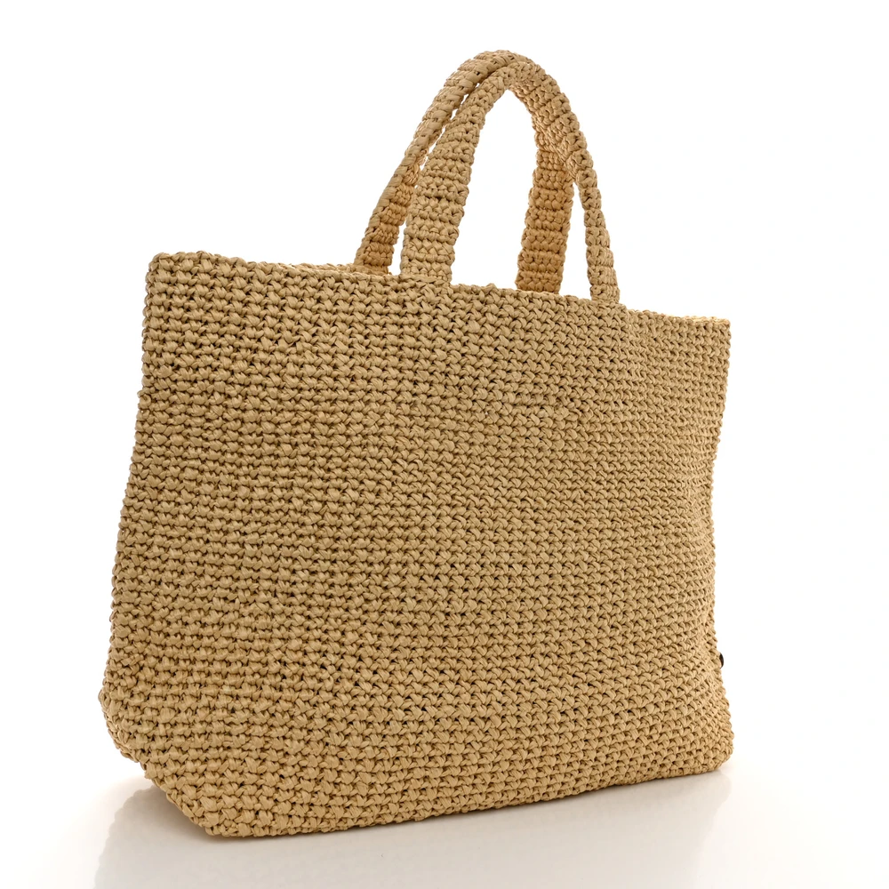 Mirror Quality Replica Prada Raffia Tote – Luxury You’ll Love - Image 3