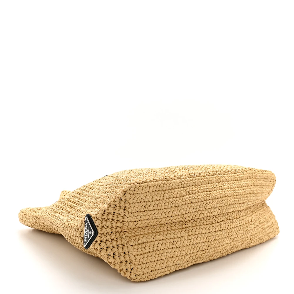 Mirror Quality Replica Prada Raffia Tote – Luxury You’ll Love - Image 6