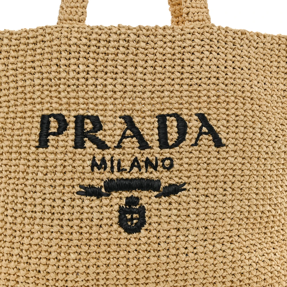 Mirror Quality Replica Prada Raffia Tote – Luxury You’ll Love - Image 8