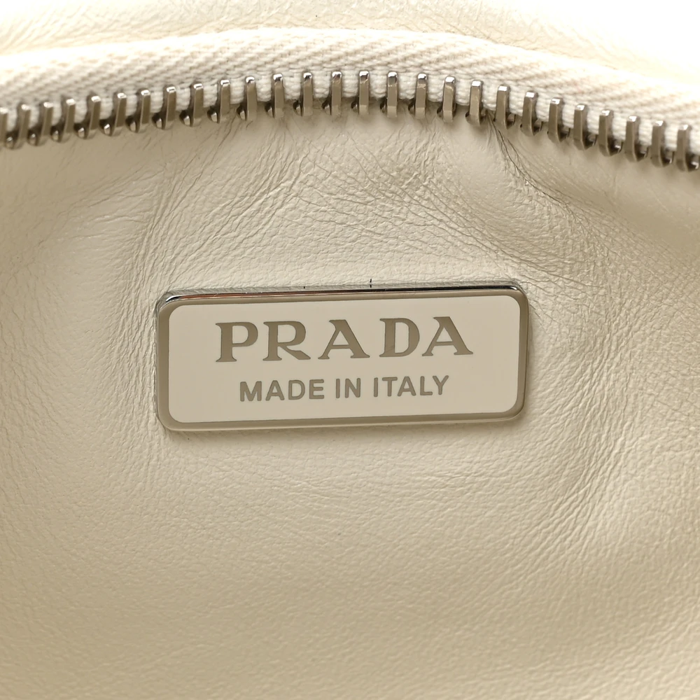 Prada White Nappa Leather Shoulder Bag – Mirror Quality Replica - Image 2