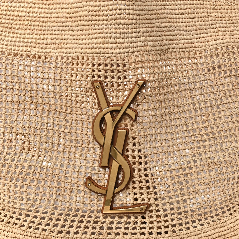 Replica Handbags Done Right – Saint Laurent Raffia iCare Tote - Image 8
