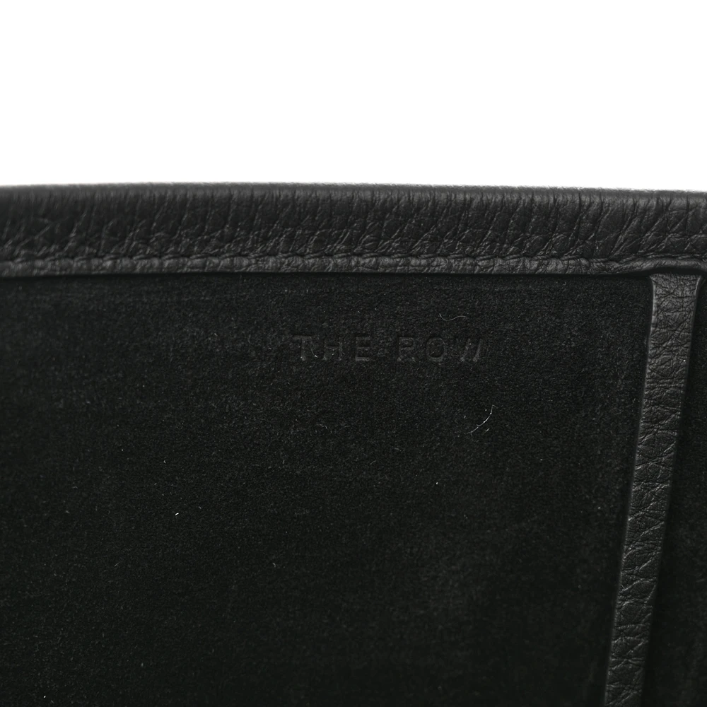 The Row Black Grained Leather Tote—Mirror-Quality Replica - Image 2