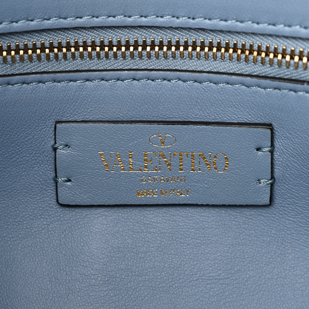 Valentino Garavani Niagara Nappa Leather Large Roman Stud Shoulder Bag Gold Hardware Top quality Replica - Image 2